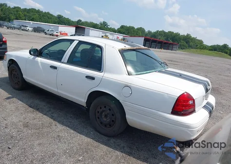 2011 Ford Crown Victoria Police Interceptor from USA, damaged, VIN 2FABP7BV9BX117009